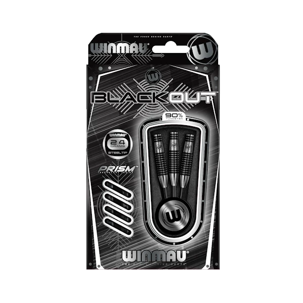Winmau Blackout Steel Tip Darts