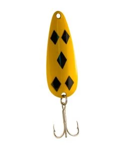 Len Thompson Tackle Yellow & Black Five Of Diamonds Lure