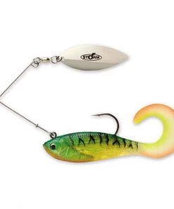 3 - Pk. Storm™ WildEye® 3" Curl Tail Swim Shad Lures - Firetiger