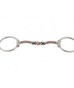 Western Rawhide DEE BUTTERFIELD LOOSE RING BIT WITH SWEET IRON MOUTH BIT 5 1/4" Equestrian