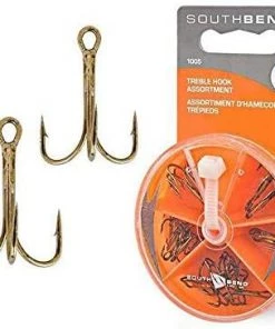 South Bend SouthBend 20 Pieces 1005 Treble Assorted Hooks Tackle