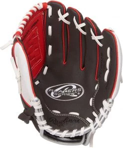 Rawlings Player's Series 10" P/IF, Conv/Bskt Dark Shadow/Red/White Gloves