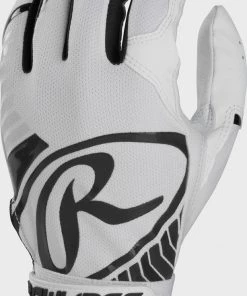 Rawlings 5150 White Adult Batting Gloves