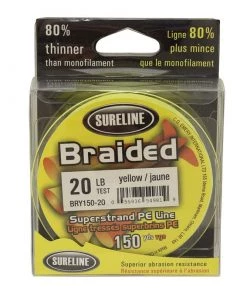Sureline Yellow Braided Line