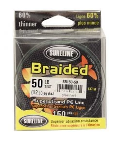 Sureline Green Braided Line -150 Yds