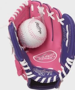 Gloves Rawlings PL91PP 9" Baseball Glove (Pink/Purple)