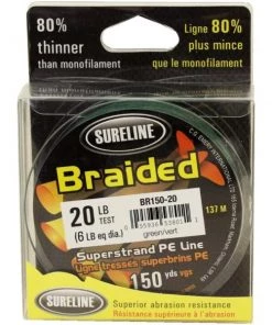 Sureline Green Braided Line -150 Yds