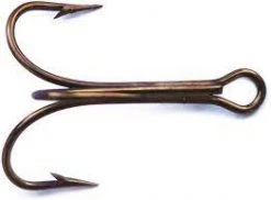 Hawk Grip Treble Hooks Size 2/0 (3 Pk) Fishing