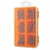 South Bend 210 Pieces Assorted Bait Holder Hooks Fishing