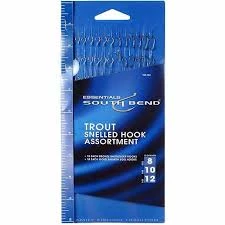 South Bend Trout Snelled Hook Assortment